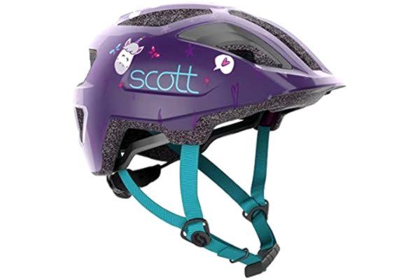 Scott  Spunto dziecięcy kask rowerowy rozm. 46-52 cm fioletowy/niebieski 2022