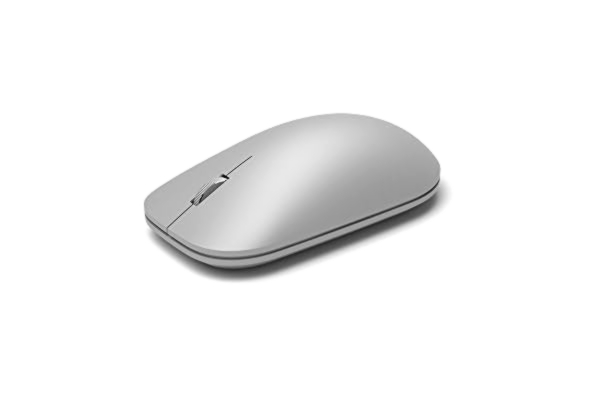 Microsoft  Souris moderne (précision et précision exceptionnelles) argent