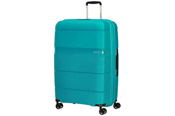 American Tourister  Linex Spinner, blauw (Blue Ocean), L (76 cm - 102 L), Bagage koffer