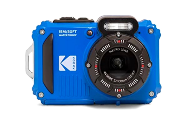 Kodak  PIXPRO WPZ2, 16,76 MP, 4608 x 3456 pixel, BSI CMOS, 4x, Fuld HD, Blå