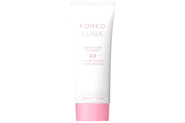 Foreo FOREO LUNA Micro-Foam Cleanser 2.0 – ansiktsrengöring – vitamin E – aminosyror – pormaskborttagare – porrengörare – sminkborttagning – rengöringsskum ansikte – vegansk – ansiktsvård – 100 ml