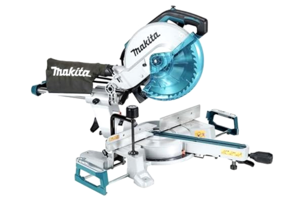 Makita  LS1110F, 4500 rpm, 9,1 cm, 31 cm, 102 dB, 91 dB, 2,5 m/s²