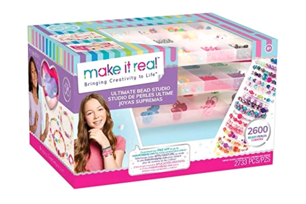 Make It Real  Deluxe Beads Set (2.700 Pieces), Multicoloured, 1701