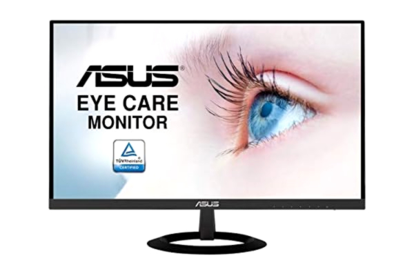 Asus ASUS Moniteur 27 pouces VZ279HE, FHD (1920 x 1080), IPS, design ultra-mince, HDMI, D-Sub, sans scintillement, faible lumière bleue, certifié TUV, noir