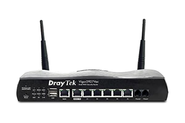DrayTek  Vigor 2927VAC - Wireless router 802.11a/b/g/n/Wi-Fi 5 Wave 2