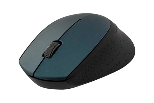 Deltaco  MS-461 - Mouse optical 2 buttons wireless USB Black/Grey - Mus - Optisk - 2 - Svart