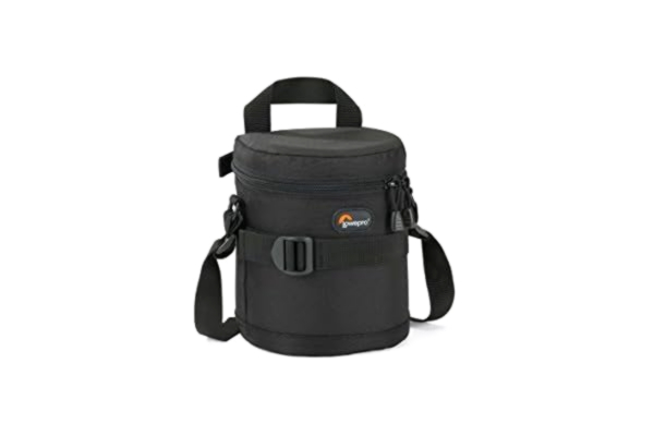 Lowepro  LP36305-0WW, 11 x 14 cm objektivfodral med avtagbar axelrem, passar standardzoomlins, vidvinkellins, för professionella fotografer, svart