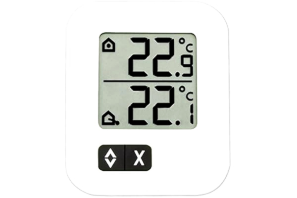 TFA  Dostmann Thermomètre 30.1043.02 Blanc