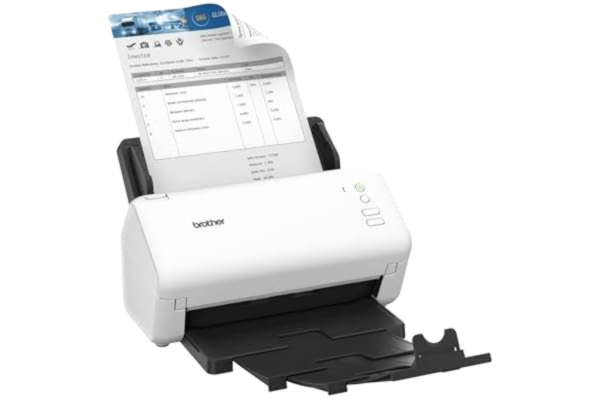 Brother  ADS-4100, flexibel USB-dokumentskanner, duplexskanning, snabbknappar