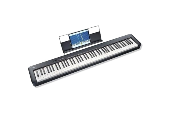 Casio  CDP-S110BK digital piano med 88 viktade knappar, svart