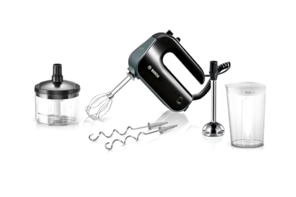Bosch  MFQ4980B Handmixer, Svart, Silver