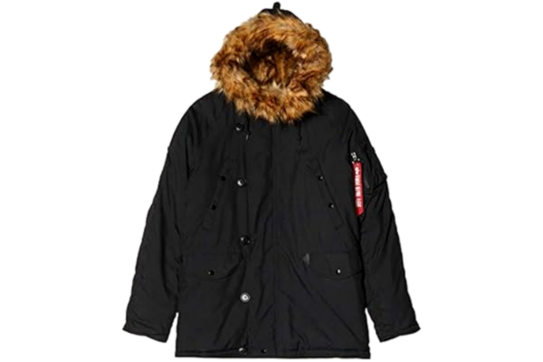 Alpha Industries ALPHA INDUSTRIES Men's Explorer Jacket, Black (Rep.Blue 03), XX-Large
