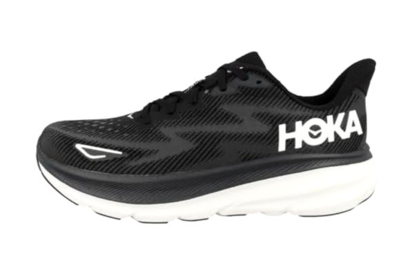 Hoka M Clifton 9, Black / White, 42 2/3