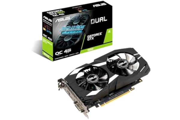 Asus ASUS GeForce GTX 1650 DUAL OC EVO - 4GB GDDR6 RAM - Grafikkort