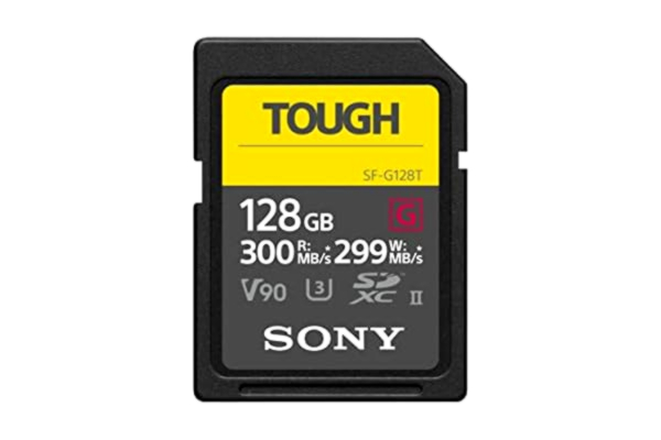 Sony  SFG1TG SDXC Flashminneskort, 128 GB, Svart