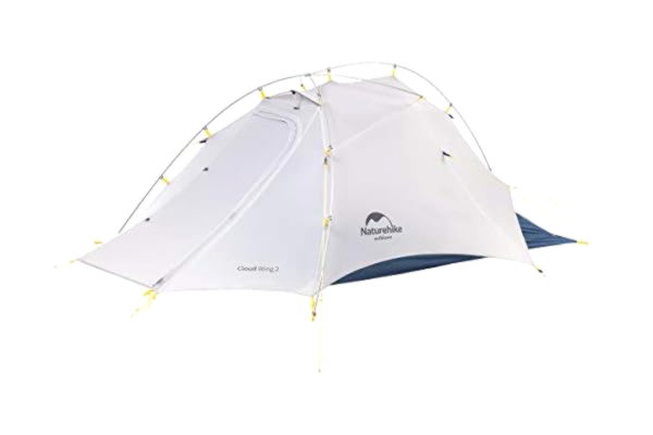 NatureHike Naturehike Cloud-Up 2 Ultralichte Tent Backpacken Tent voor 2 Personen Wandelen Kamperen Outdoor (15D Cloud up Wings Upgrade)