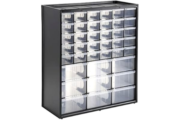 Stanley  Multi-Purpose Storage Bin With 30 Small Drawers And 9 Large Drawers