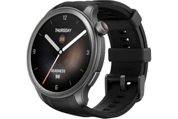 Amazfit  Balance 46 mm smartwatch, kontaktlös NFC-betalning, AI fitness tracker, 14 dagars batteritid, sömn- och hälsoövervakning, GPS, 150 sportlägen, Bluetooth-samtal för Android och iPhone