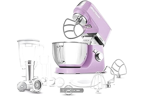 Sencor  STM 6355VT Robot Multifonctions 1 000 W Robot Pâtissier, Blender Professionnel 8 Vitesses Fonction PULSE Bol d'Acier Inoxydable 4,5 L