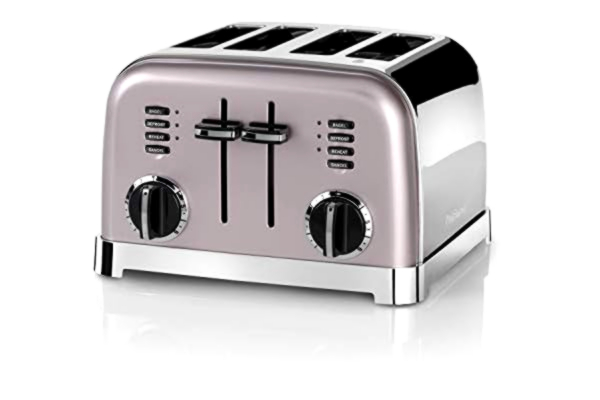 Cuisinart Brødrister 4-skiver CPT180PIER Rosa