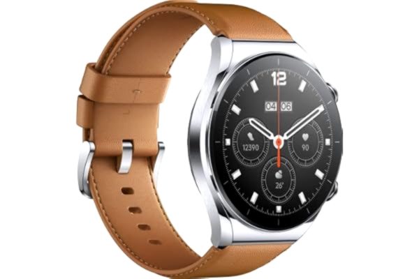 Xiaomi  Watch S1 Smartwatch Stainless Steel & Sapphire Glass (1.43 Inch AMOLED HD; 117 Training Modes; Monitoring SpO2, Heart Rate & Sleep; Bluetooth; NFC; GPS, 5 ATM, up to 12 Days Battery, Alexa) Silver