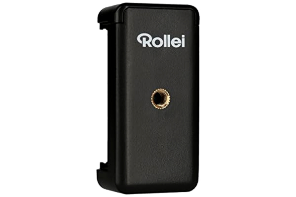 Rollei  Smartphone Holder - Support universel pour votre smartphone - Compatible avec des smartphones jusqu’à une largeur de 8,5 cm - Noir