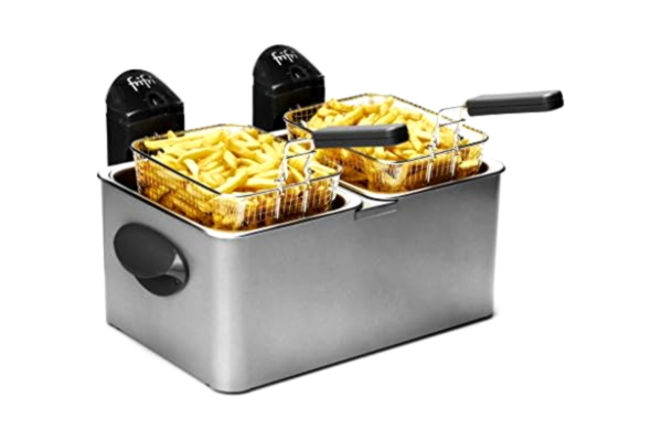 FriFri Frifri France F1968 friteuse, 3200 W, 7 liter, grijs