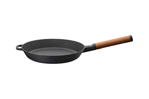 Fiskars  1026571 Norden Cast Iron Frying Pan, 28 cm, Standard
