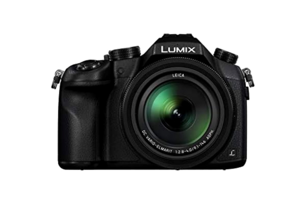 Panasonic  Lumix Bridge Camera Expert DMC-FZ1000F9 (duży czujnik typu 1 cal 20 MP, zoom LEICA 16x F2.8-4.0, wizjer OLED, regulowany ekran, wideo 4 K, stabilizowany), kolor: czarny
