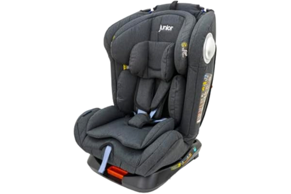 Petex PETEX 44441104 fotelik dziecięcy King 402 ISOFIX HDPE zgodny z ECE R44/04, czarny