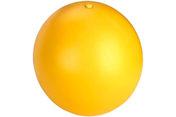 Kerbl  Dog Hundboll, Gul, 30 cm