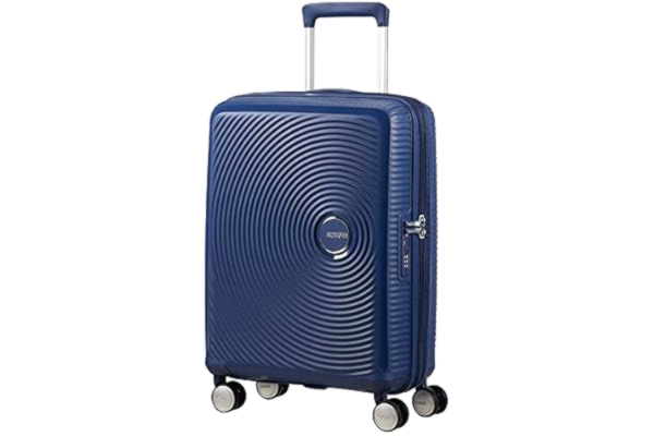 American Tourister  Soundbox Spinner Hand Luggage, 55 cm, 41 L, Bleu (Midnight Navy)