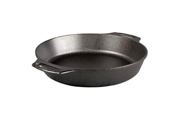 Lodge  Bakeware Kaksikahvainen uunivuoka, 26 cm, valurautaa