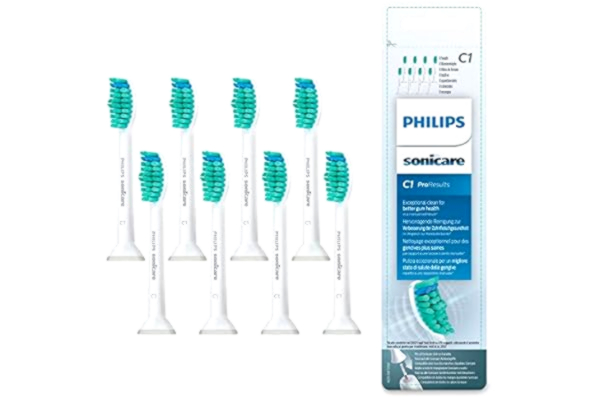 Philips PHILIPS Sonicare Original ProResults Soniska tandborsthuvuden i standardutförande - 8 förpackningar i vitt (modell HX6018/07)