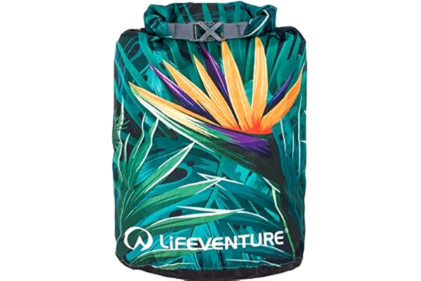 Lifeventure  Vattentäta tryck torrväskor 5 liter torra säckar vattentäta väskor för kajakpaddling, flottning, båtliv, vandring, camping, resor, fiske, hav simning paddleboarding båt torra väskor