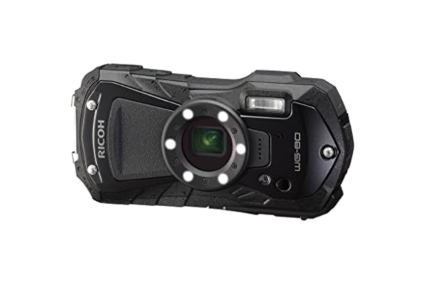 Ricoh  WG-80 Black Waterproof Digital Camera Shockproof Freezeproof Crushproof 03122