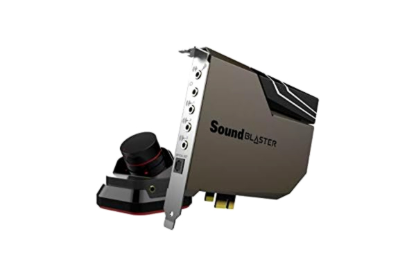 Creative CREATIVE Sound Blaster AE-7 70SB180000000 Hi-Res PCI-E DAC och AMP Ljudkort, Svart