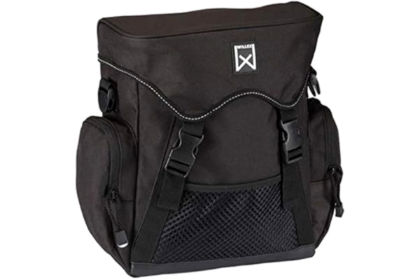 Willex  Sacoche de vélo Bicyclette Sac de vélo Panier 10 L Noir 13201
