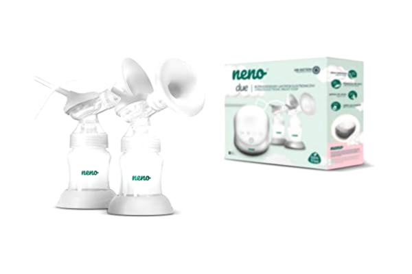 Neno  Due dubbel elektronisk automatisk bröstpump dubbel sugning uppladdningsbar pekskärm elektrisk