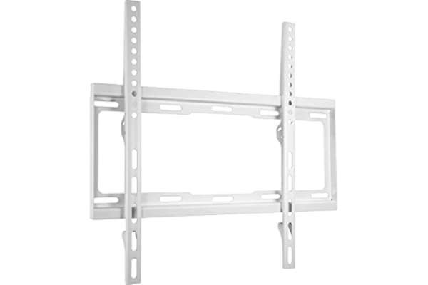 Deltaco  ARM-522 - Fast väggfäste, Lämplig för 32–55-tums skärm - Vit