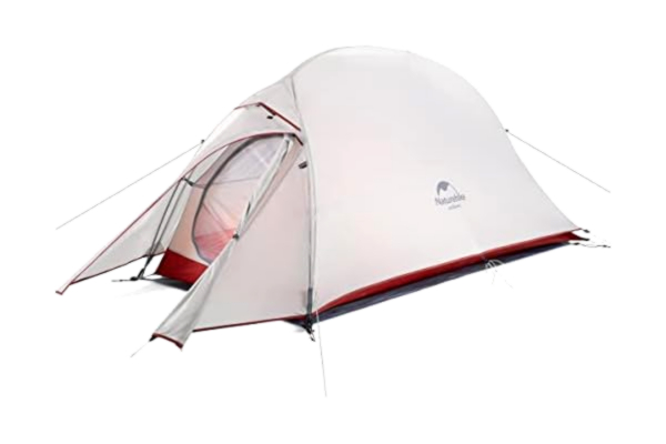 NatureHike Naturehike Cloud Up 1 persoon rugzaktent, licht voor camping wandelen koepeltent voor 1 man (grijs upgrade 20D)