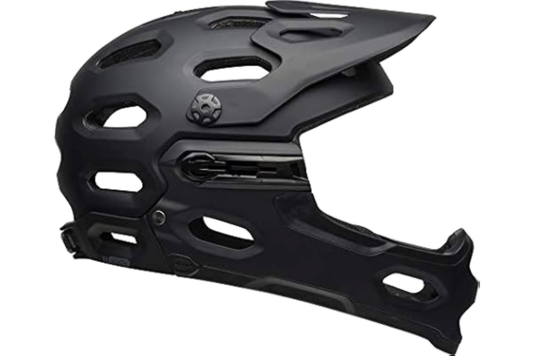 Bell Helmets Bell Unisex - volwassenen SUPER 3R MIPS fietshelm, mat/glanzend zwart/grijs, S