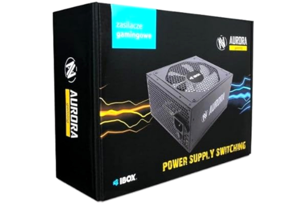 iBOX iBox Aurora unité d'alimentation d'énergie 700 W 20 4 stift ATX ATX Noir