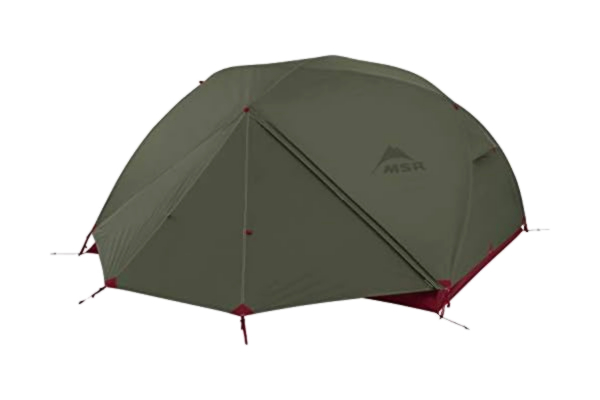 MSR  Elixir 3 V2 (2020) - Backpack Tent for 3 People Plus Equipment, Colour: Green.