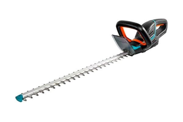 Gardena Taille-haies sur accu ComfortCut Li-18/60 de Gardena : taille-haies avec poignée ergonomique et butée de protection, longueur de lame 60 cm, livré sans batterie rechargeable ni chargeur (9838-55)