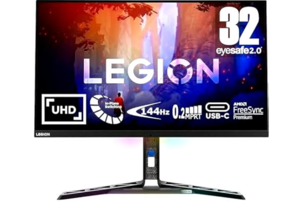 Lenovo 31.5" Lenovo Legion Y32P-30 - 3840x2160 - 144Hz - IPS - 75W USB-C - 1 ms - Skjerm