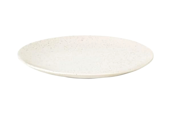 Broste Copenhagen  Nordic Vanilla tallrik stengods créme, mått: 26 cm x 2,5 cm, 14533420
