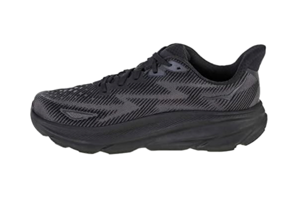 Hoka One One M Clifton 9, Black / Black, 42 2/3