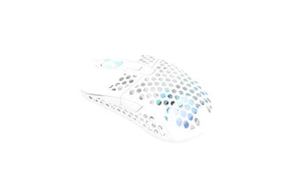 Xtrfy  M42 Wireless RGB - White - Gaming Mus - Optisk - 6 knapper - Hvid med RGB-LED lys