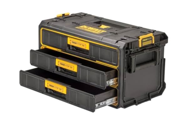 Dewalt DeWALT TOUGHSYSTEM 2.0 - Værktøjskasse - 3 skuffer - ABS plastic